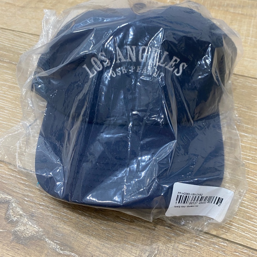 Posh Peanut White and Navy Cap - Picture 2 of 3